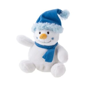 Schneemann mit Mütze und Schal für Ihr Marketing