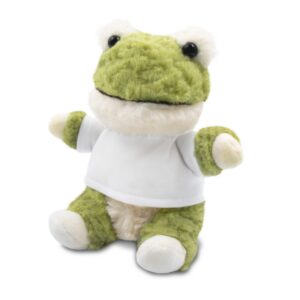 Plüschfrosch mit Logo-Druck für Ihr Marketing