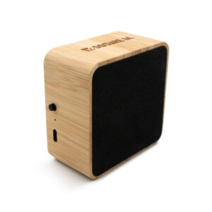Wireless Lautsprecher aus Bambus mit individuellem Branding