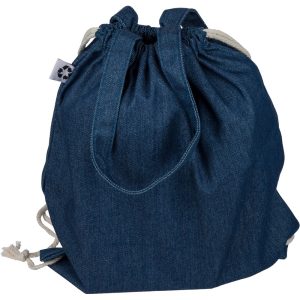 Einkaufstasche aus recyceltem Denim für Ihre Werbung